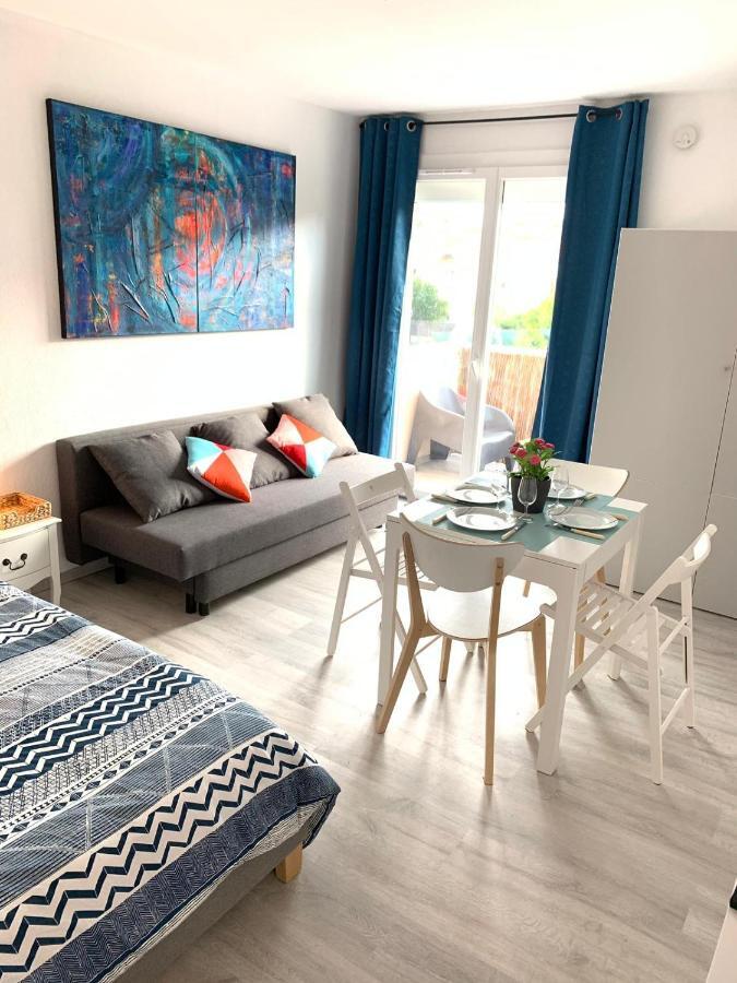 Charmant Studio Avec Climatisation Et Parking Perpignan Exteriér fotografie